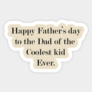 Father's day Sticker